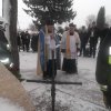 Odsłonięci pamiątkowej płyty memoriałowej zmarłych strażaków